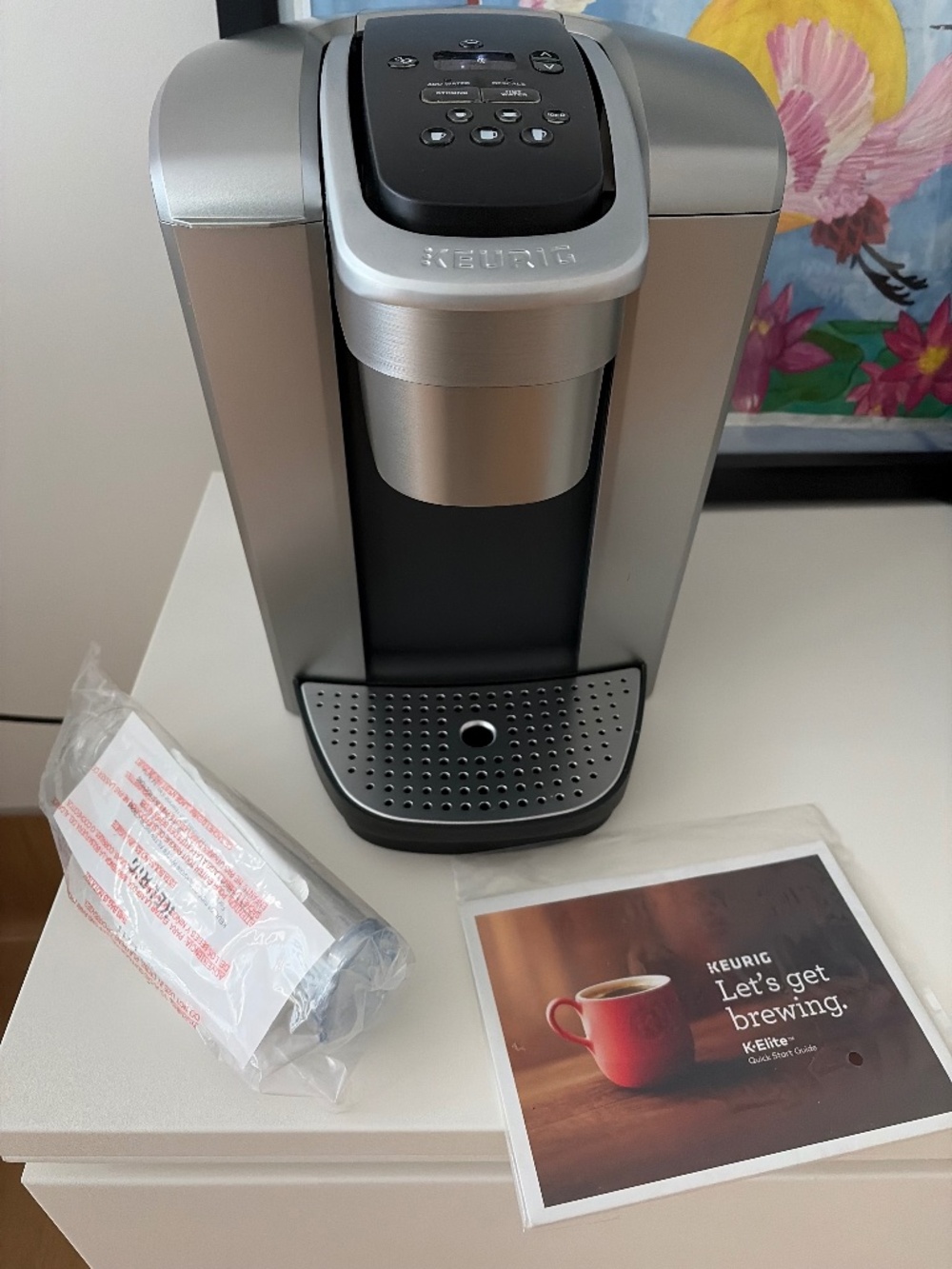 New Keurig K-Elite Coffee Maker